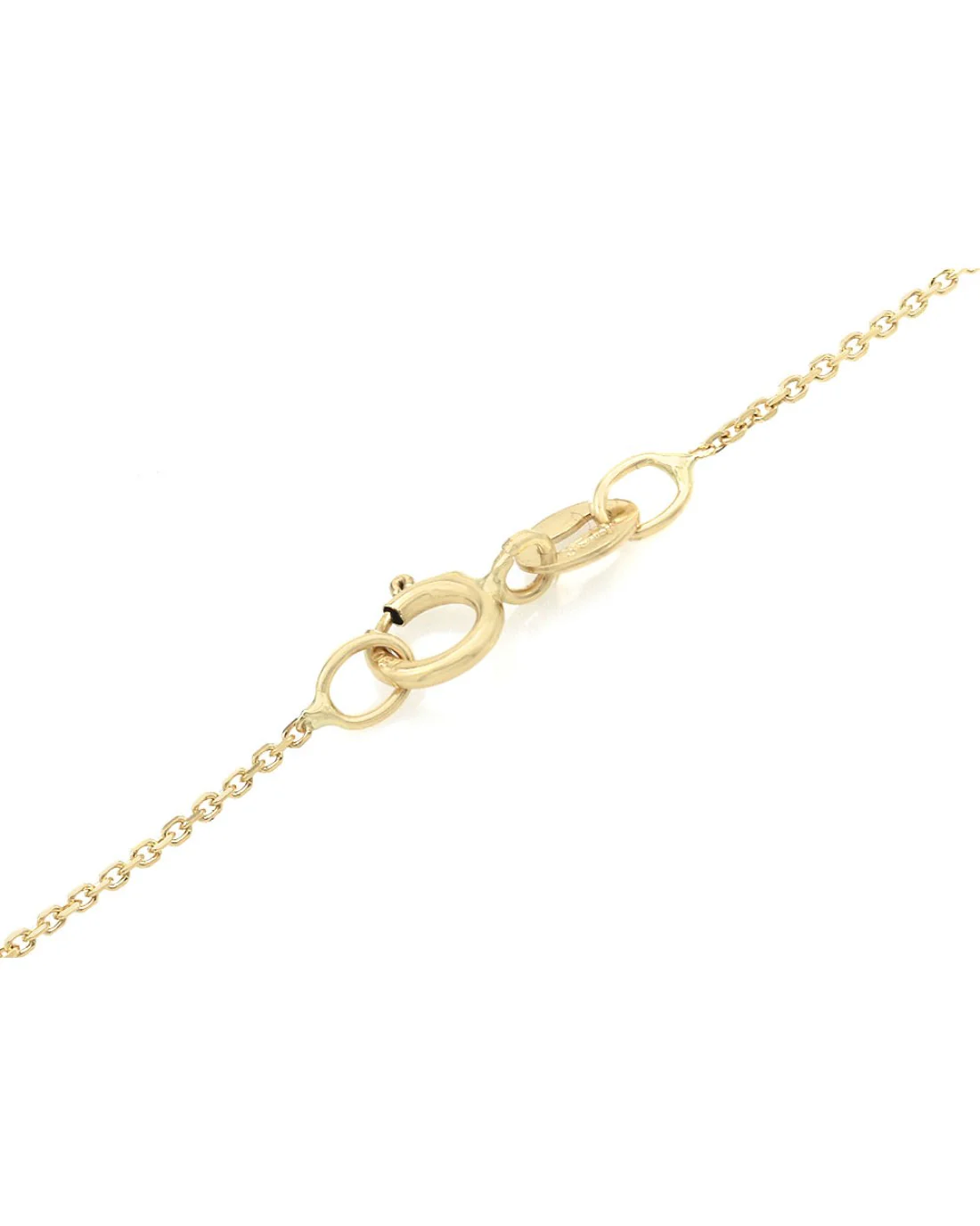 Blue Sapphire Solitaire Drop Necklace - Image 2