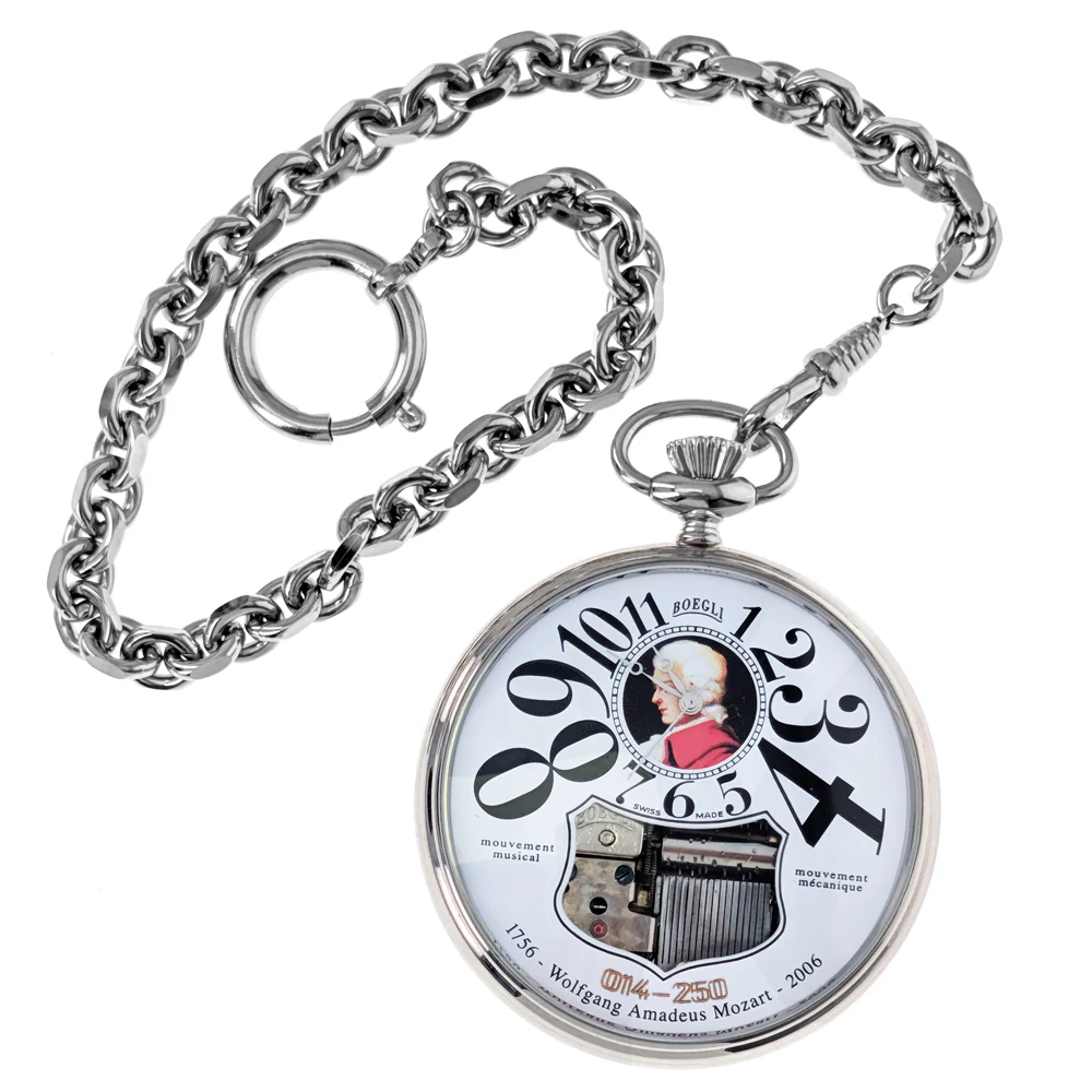 Boegli Composers Limited Edition Pocket Watch Stainless Steel M20 MO - Image 2