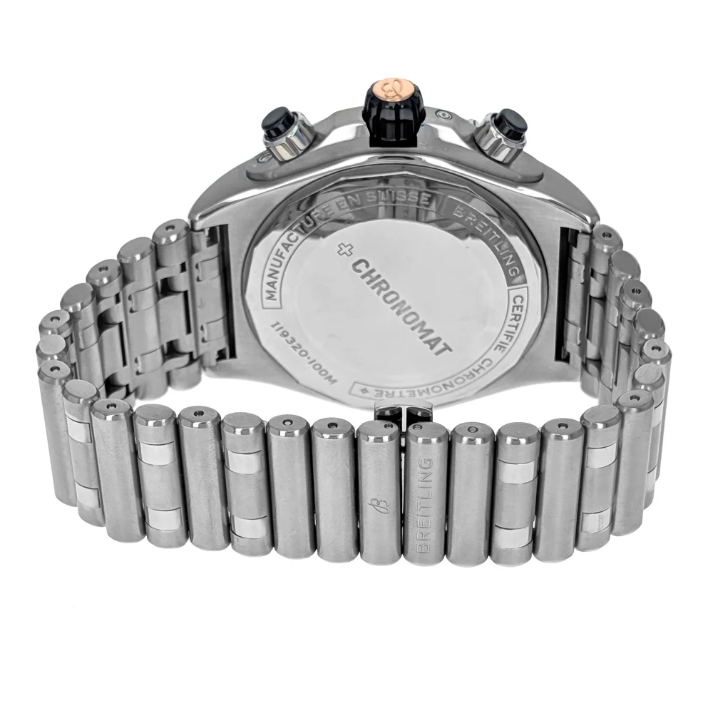 Breitling Super Chronomat 44 Four-Year Calendar Stainless Steel Rose Gold I19320 - Image 5