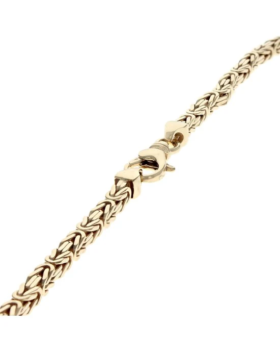 Byzantine Chain Necklace in Gold - Image 2
