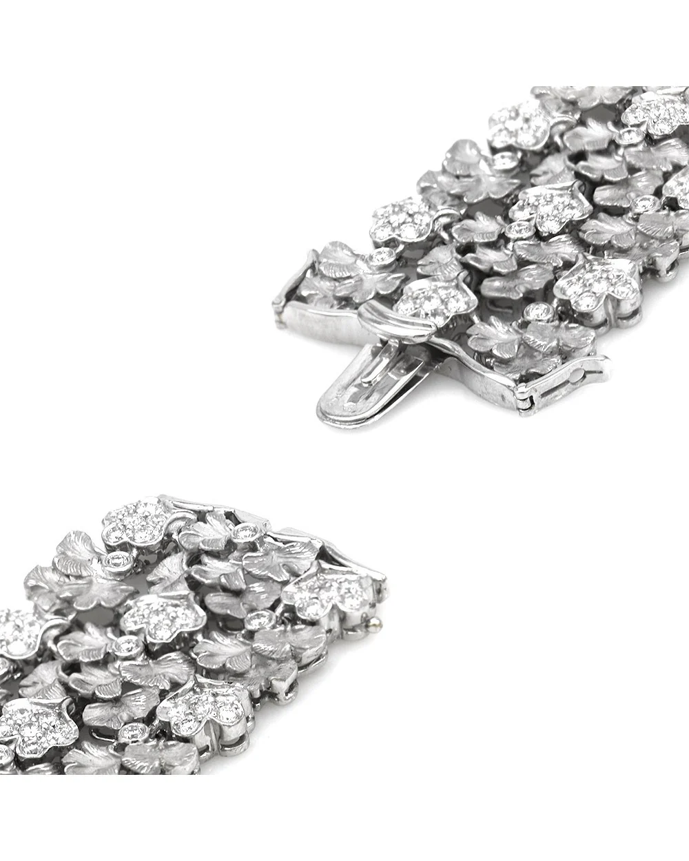 Carrera y Carrera Diamond Floral Bracelet - Image 2