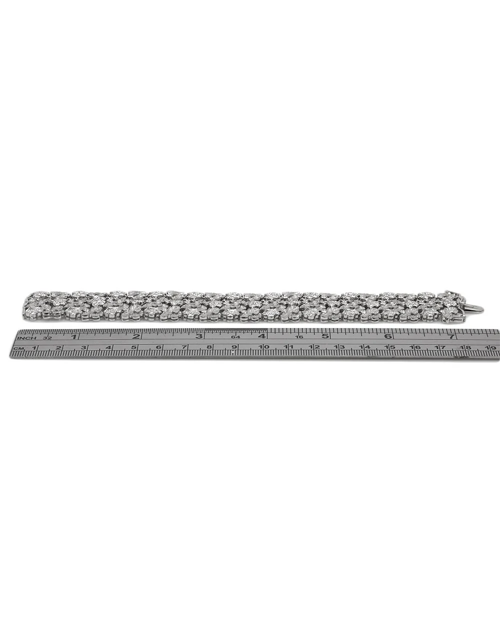 Carrera y Carrera Diamond Floral Bracelet - Image 3