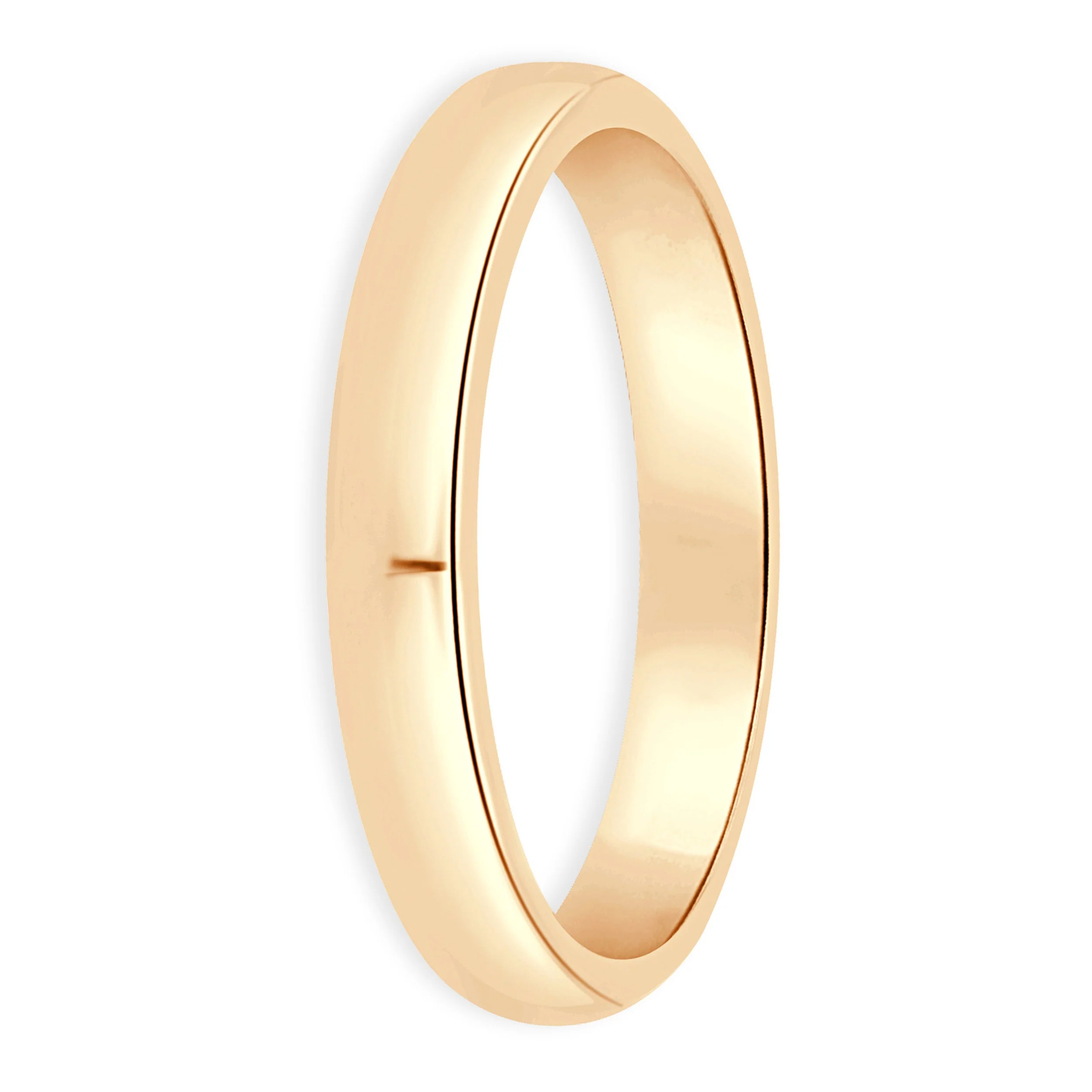 Cartier 18 Karat Rose Gold 1895 Wedding Band 3.5mm - Image 3