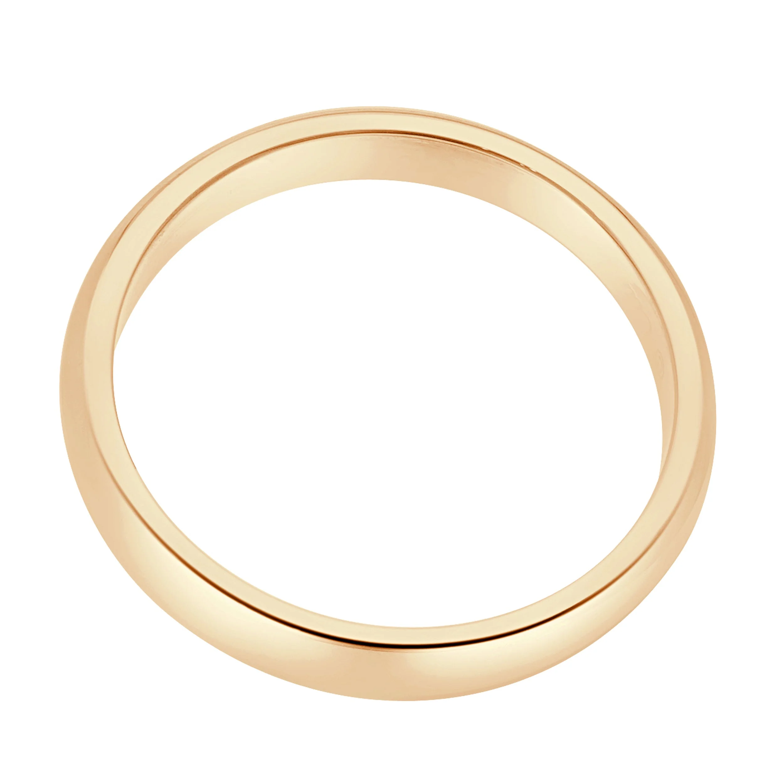 Cartier 18 Karat Rose Gold 1895 Wedding Band 3.5mm - Image 4