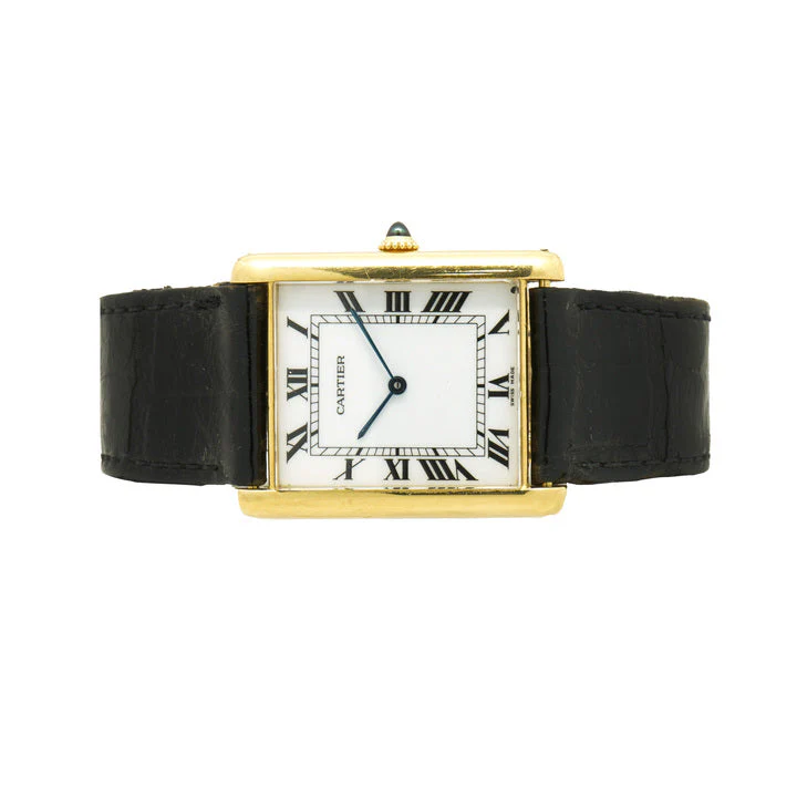 Cartier 18 Karat Yellow Gold Vintage Tank Large - Image 2