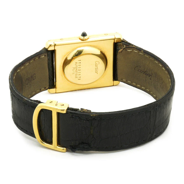 Cartier 18 Karat Yellow Gold Vintage Tank Large - Image 3
