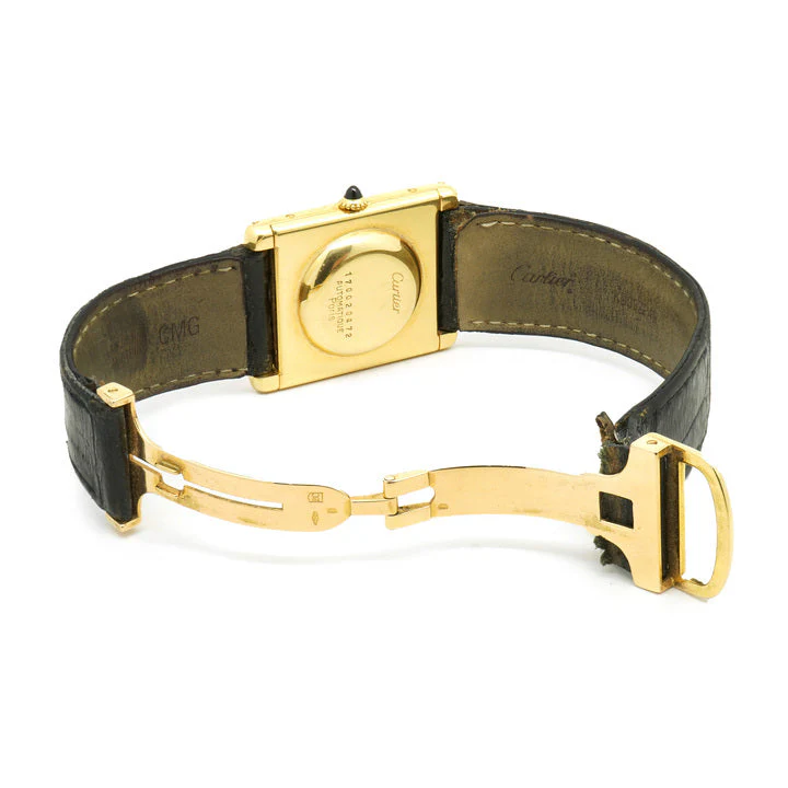 Cartier 18 Karat Yellow Gold Vintage Tank Large - Image 4