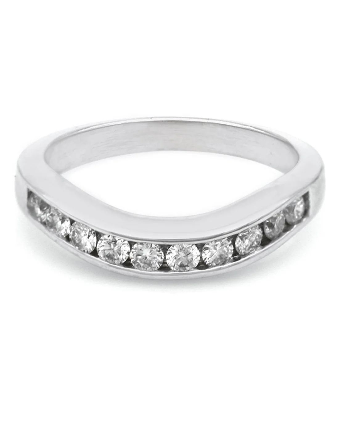 Channel Set Diamond Guard Ring - Image 2