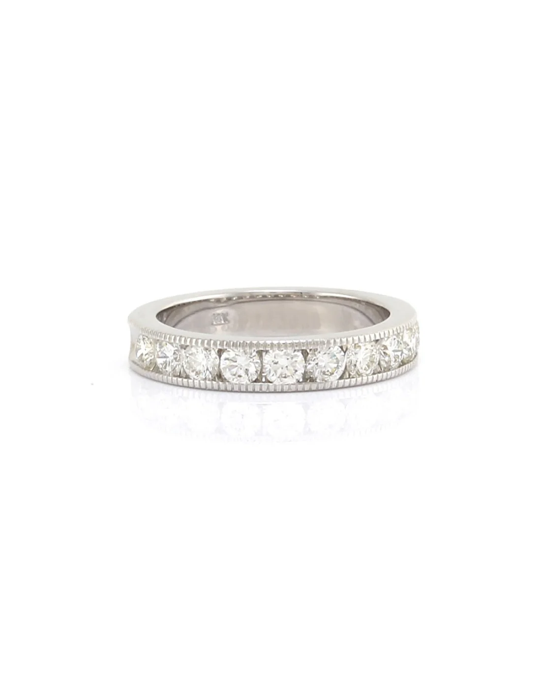 Channel Set Diamond Ring in Gold - Image 2