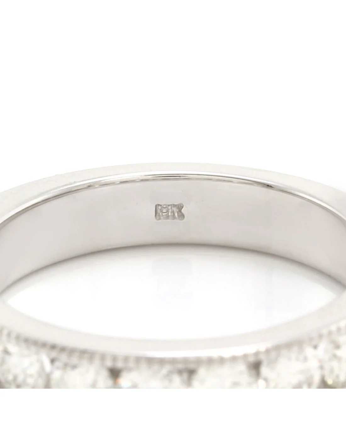 Channel Set Diamond Ring in Gold - Image 6