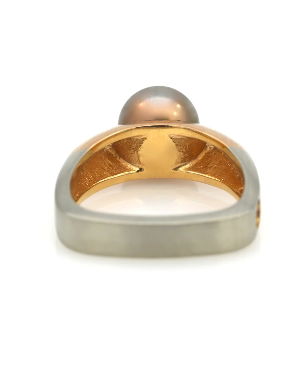 Coffin & Trout Bronze Pearl Ring - Image 4
