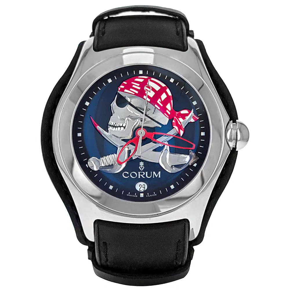 Corum Bubble Privateer Pirate 45mm Collector Series Stainless Steel 082.150.20