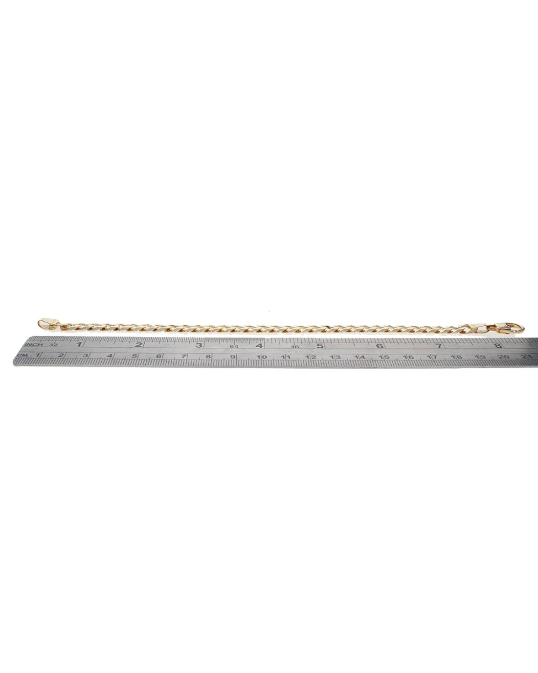 Curb Chain Bracelet in Yellow Gold - Image 3