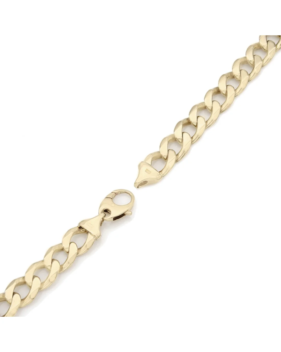 Curb Link Chain Bracelet in Gold - Image 2