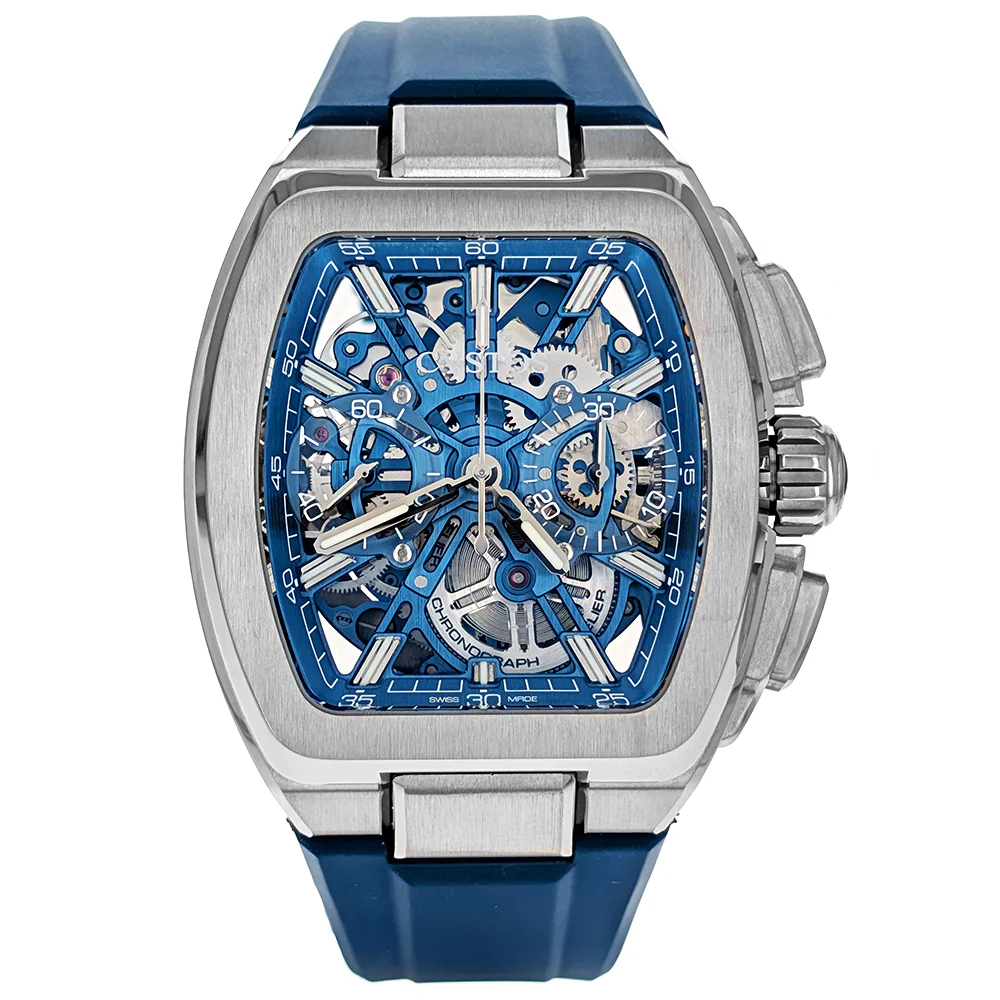 Cvstos Metropolitan Chrono Titanium Blue SQLT 42mm F00112.4213001