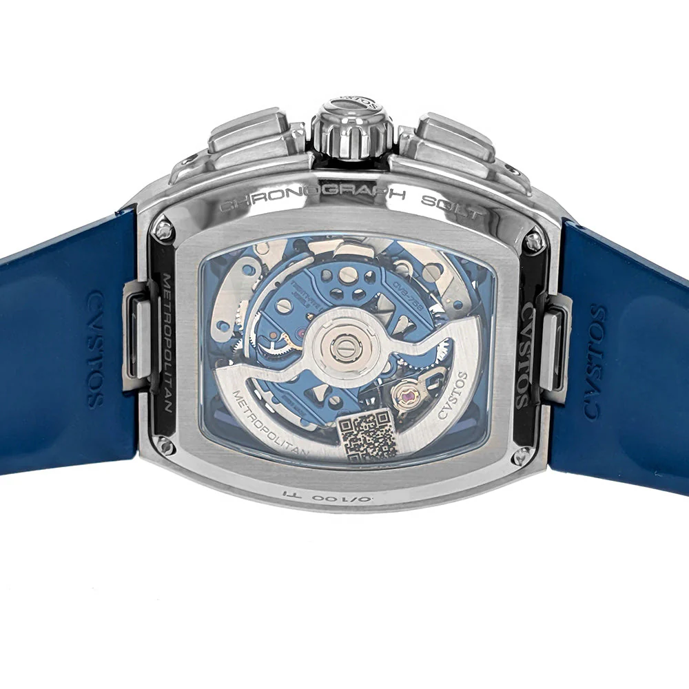 Cvstos Metropolitan Chrono Titanium Blue SQLT 42mm F00112.4213001 - Image 4
