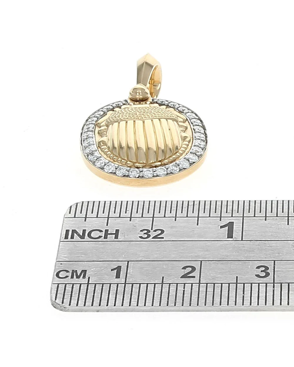 David Yurman Petrvs Diamond Scarab Beetle Amulet - Image 3