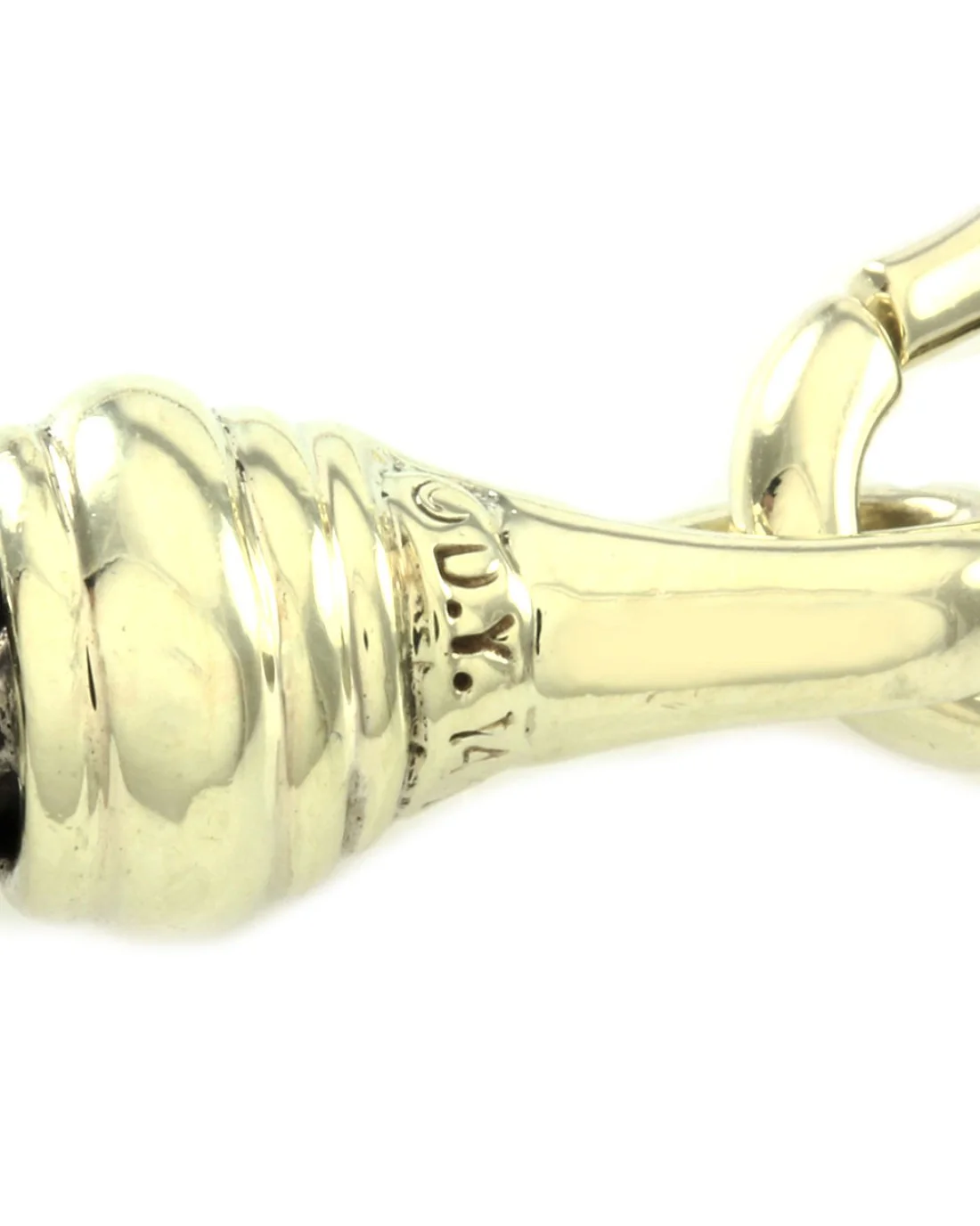 David Yurman Wheat Chain Necklace in Silver Gold - Image 4