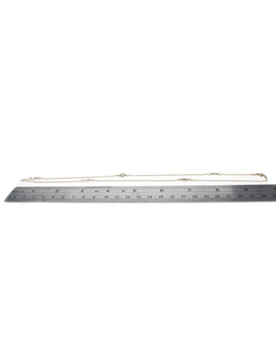 Diamond by the Yard Necklace in Yellow Gold - Image 3