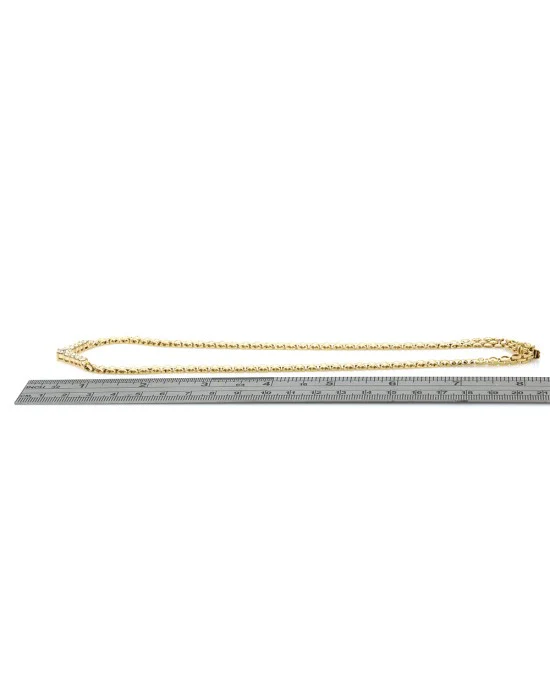 Diamond Chevron Station Panther Link Necklace - Image 3