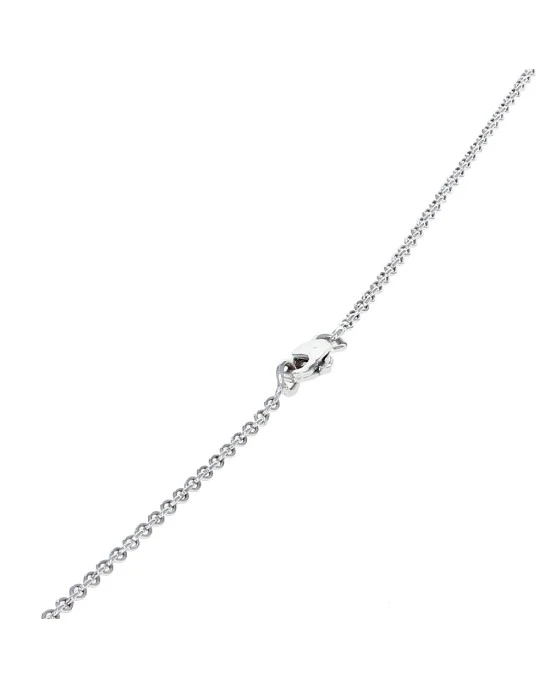 Diamond Double Bar Drop Necklace - Image 2