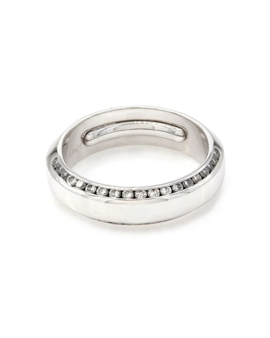 Diamond Edge Band in Gold - Image 2