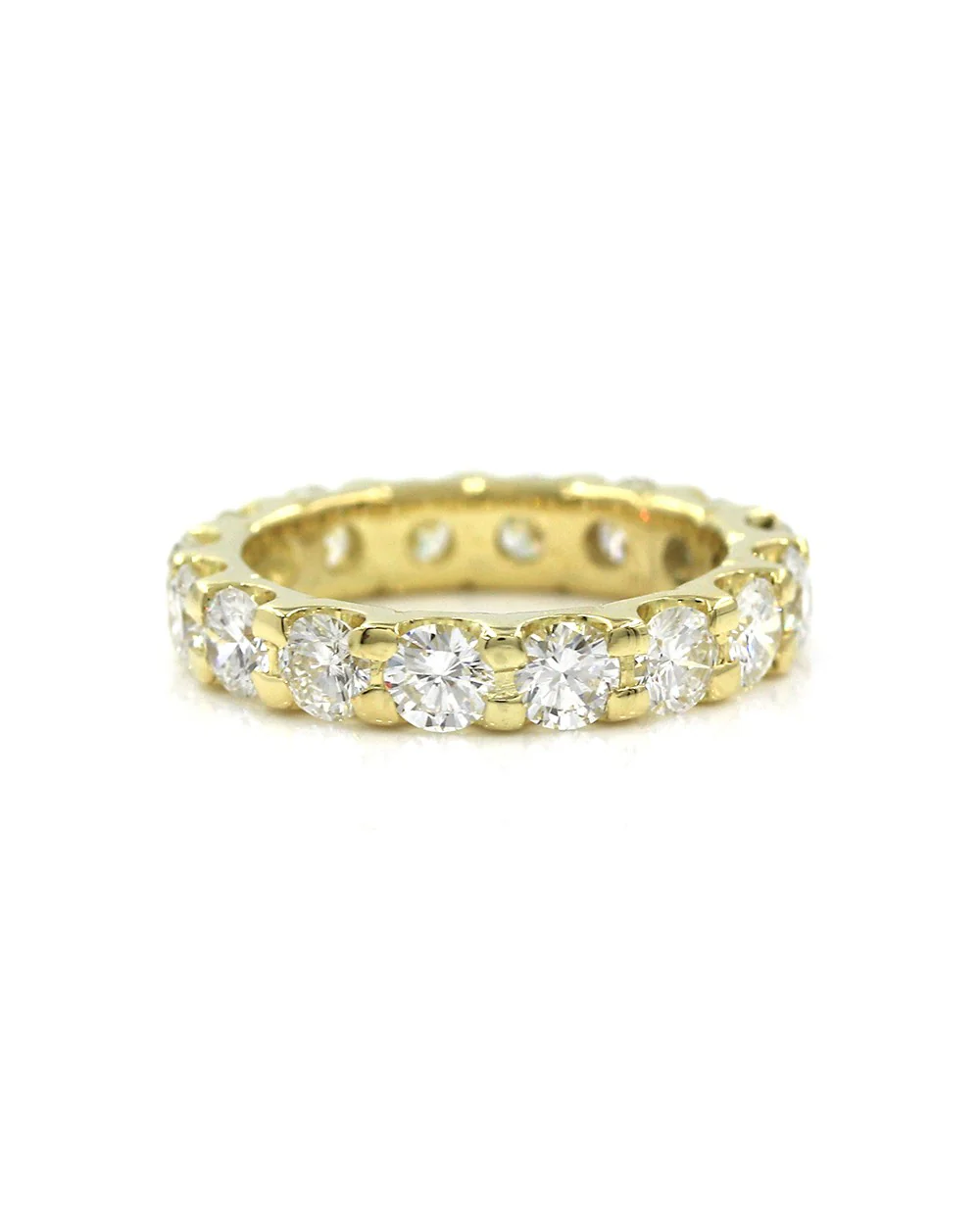 Diamond Eternity Band in Gold - Image 2