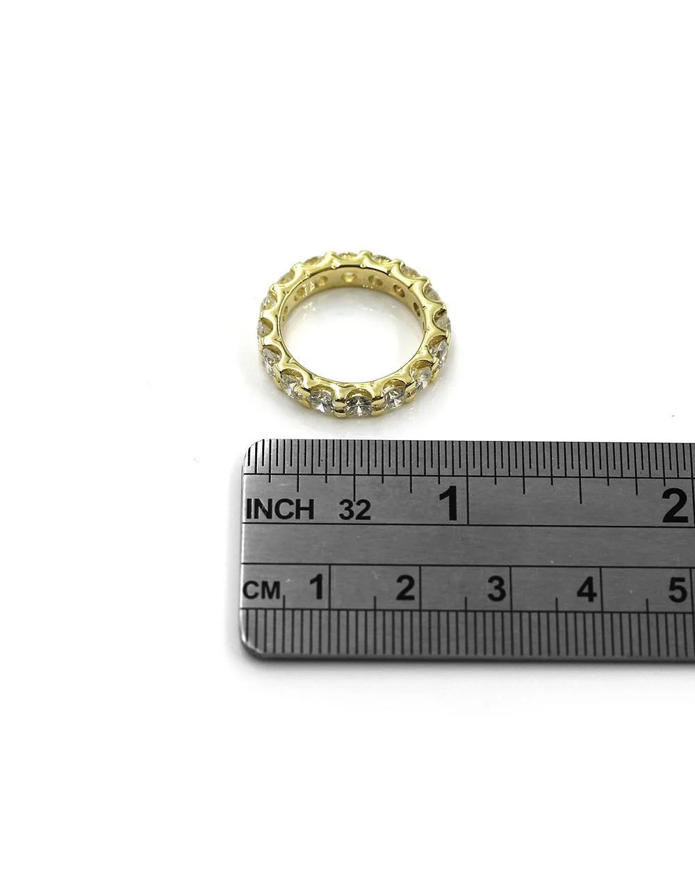 Diamond Eternity Band in Gold - Image 3