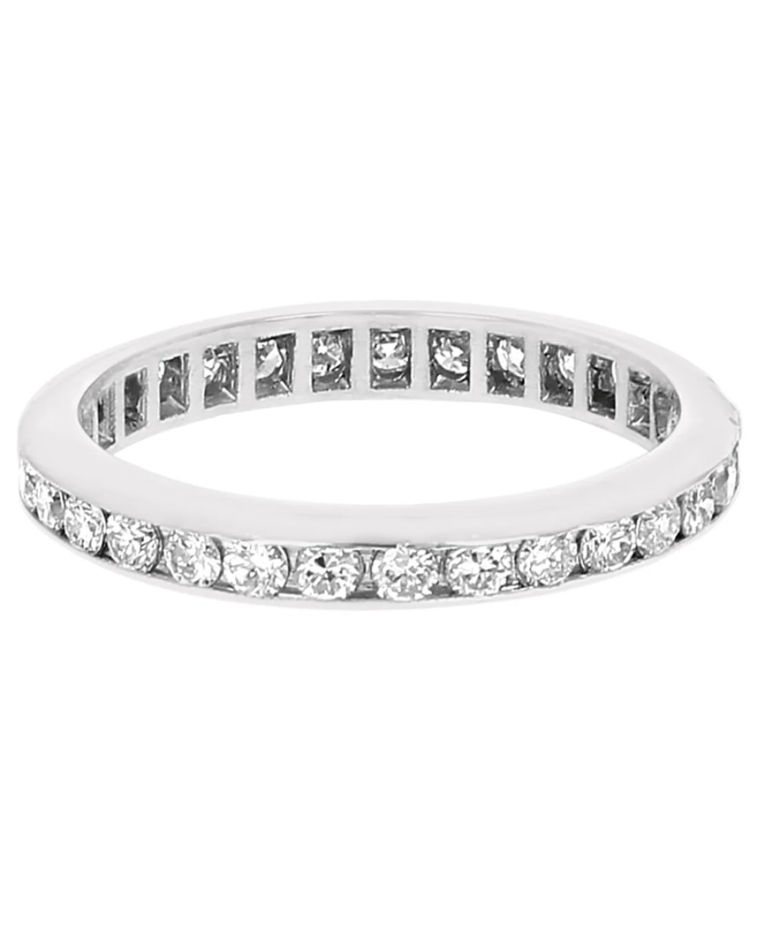Diamond Eternity Band in Platinum - Image 2