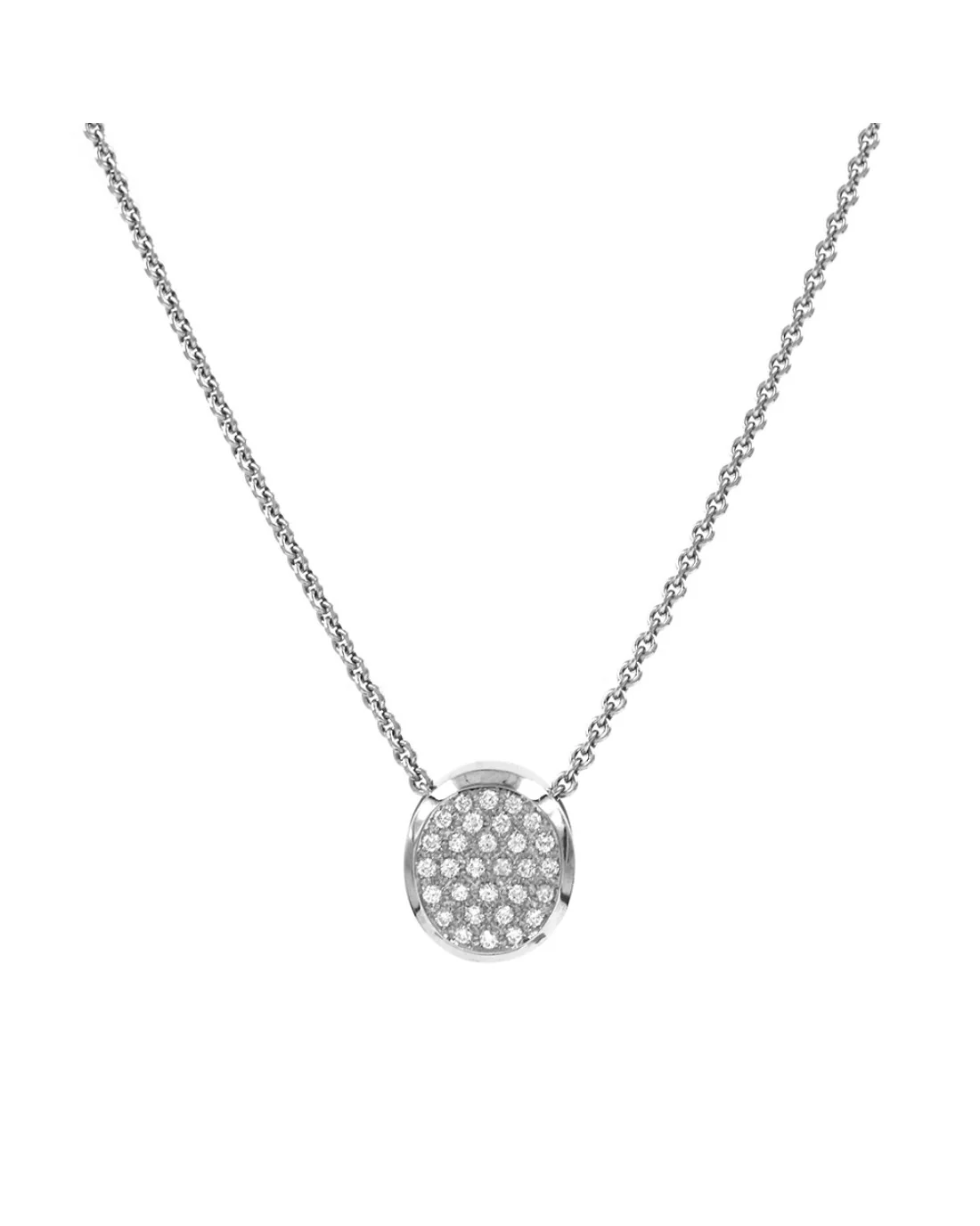 Diamond Necklace in Platinum