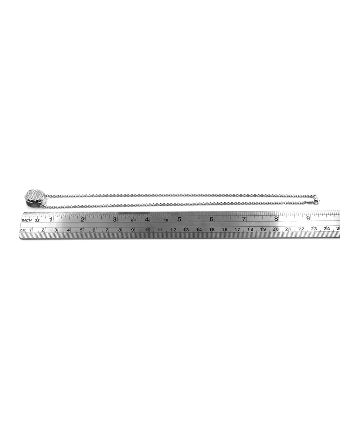 Diamond Necklace in Platinum - Image 4