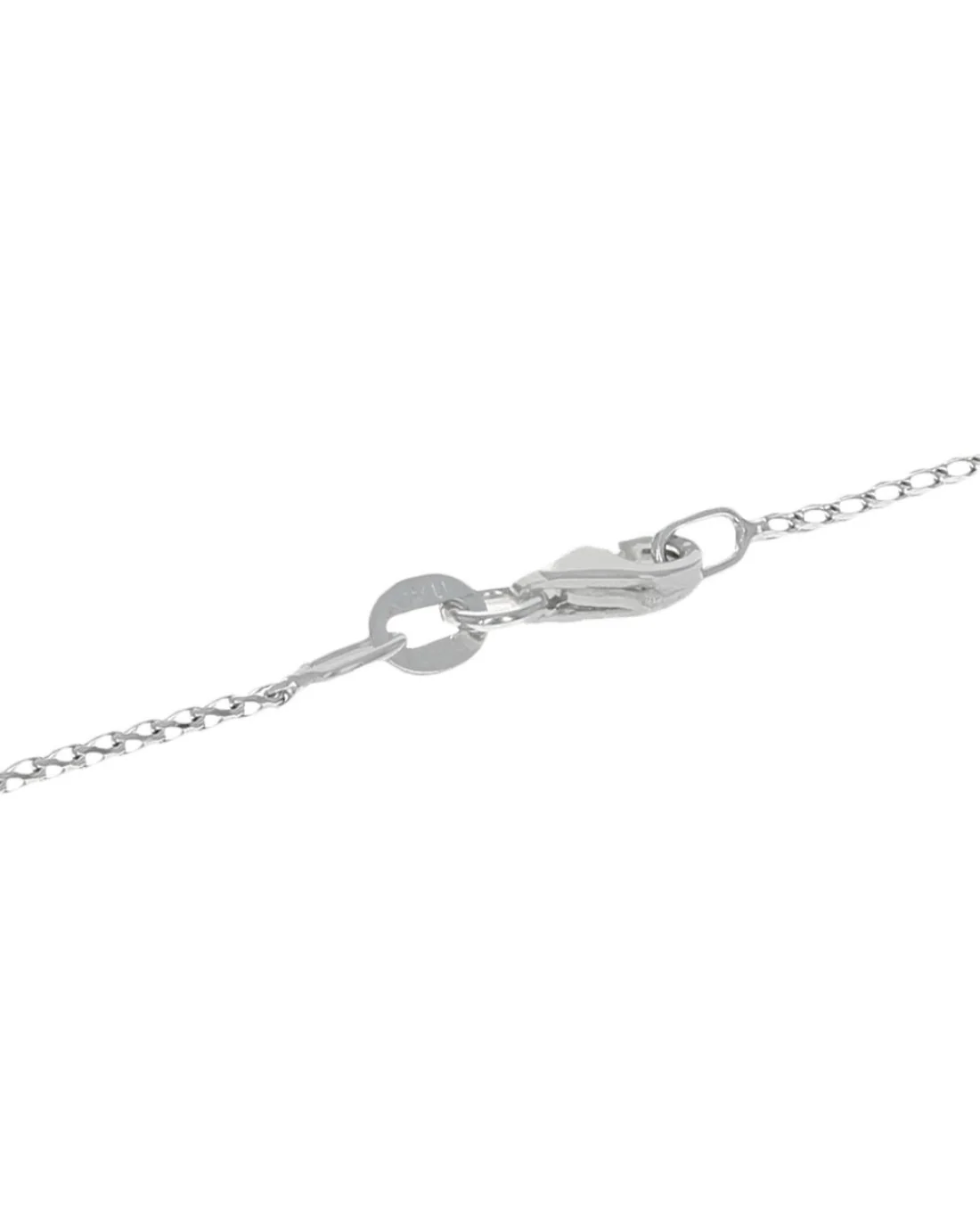 Diamond Open Cut Butterfly Drop Necklace in White Gold - Image 2
