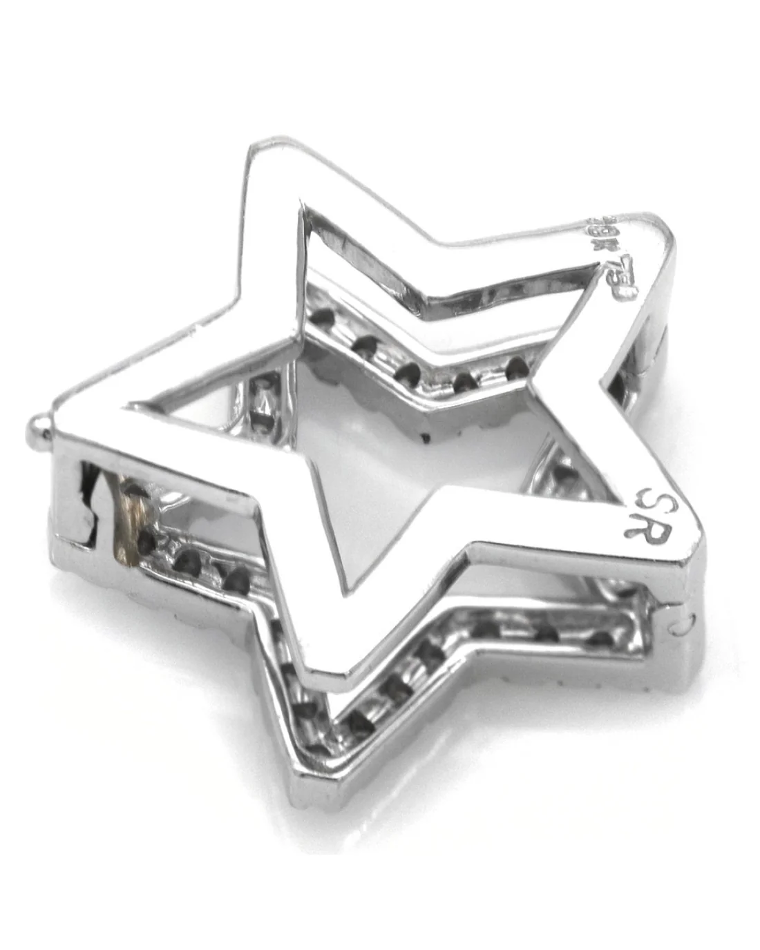 Diamond Open Star Enhancer Pendant - Image 2