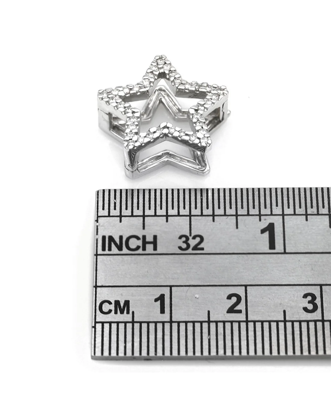 Diamond Open Star Enhancer Pendant - Image 3