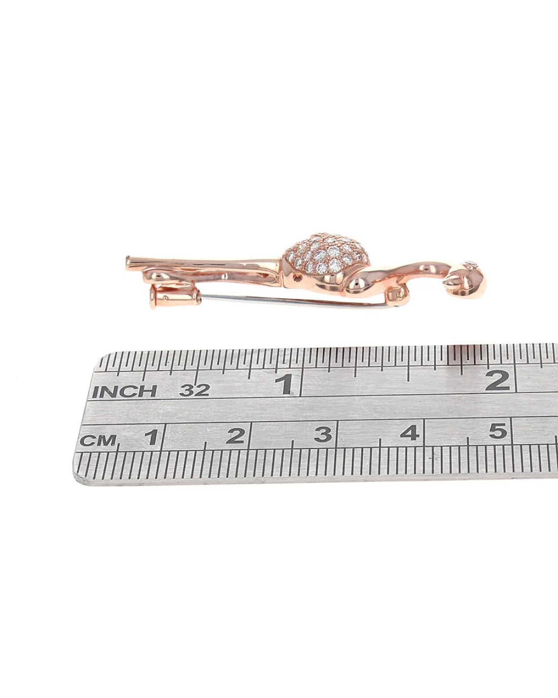 Diamond Pave Flamingo Pin - Image 3