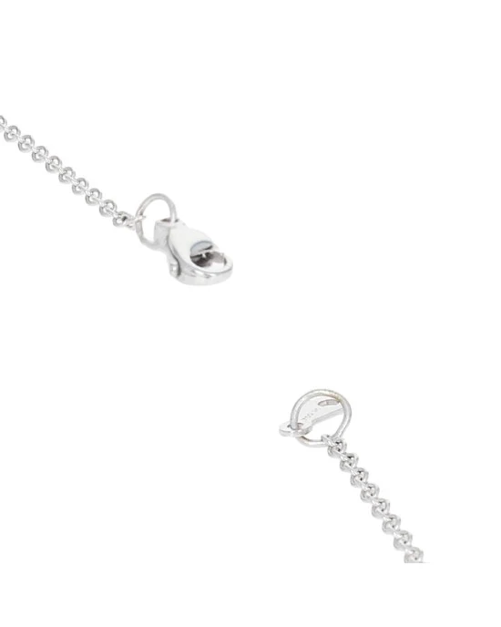 Diamond Pave Square Cushion Drop Necklace - Image 2