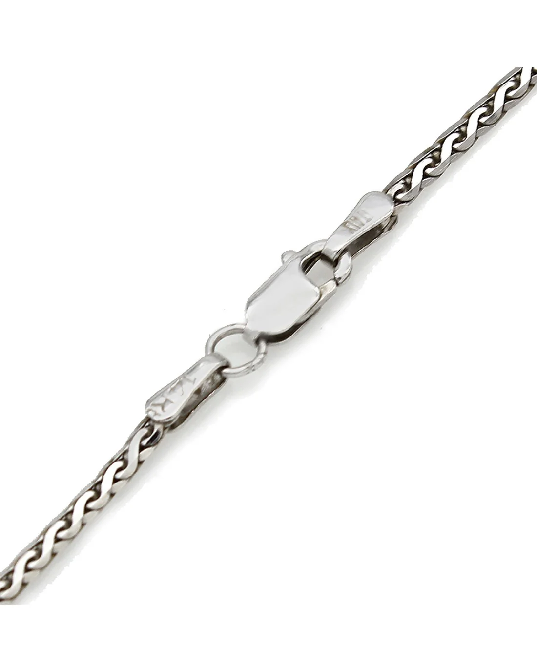 Diamond Pave Station Necklace - Image 2