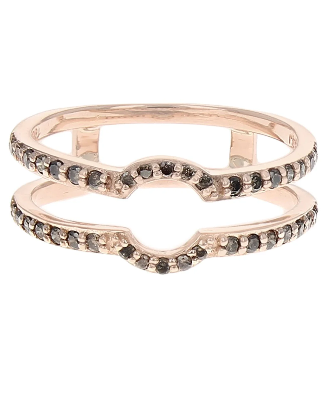 Diamond Ring Guard in Rose Gold - Image 2
