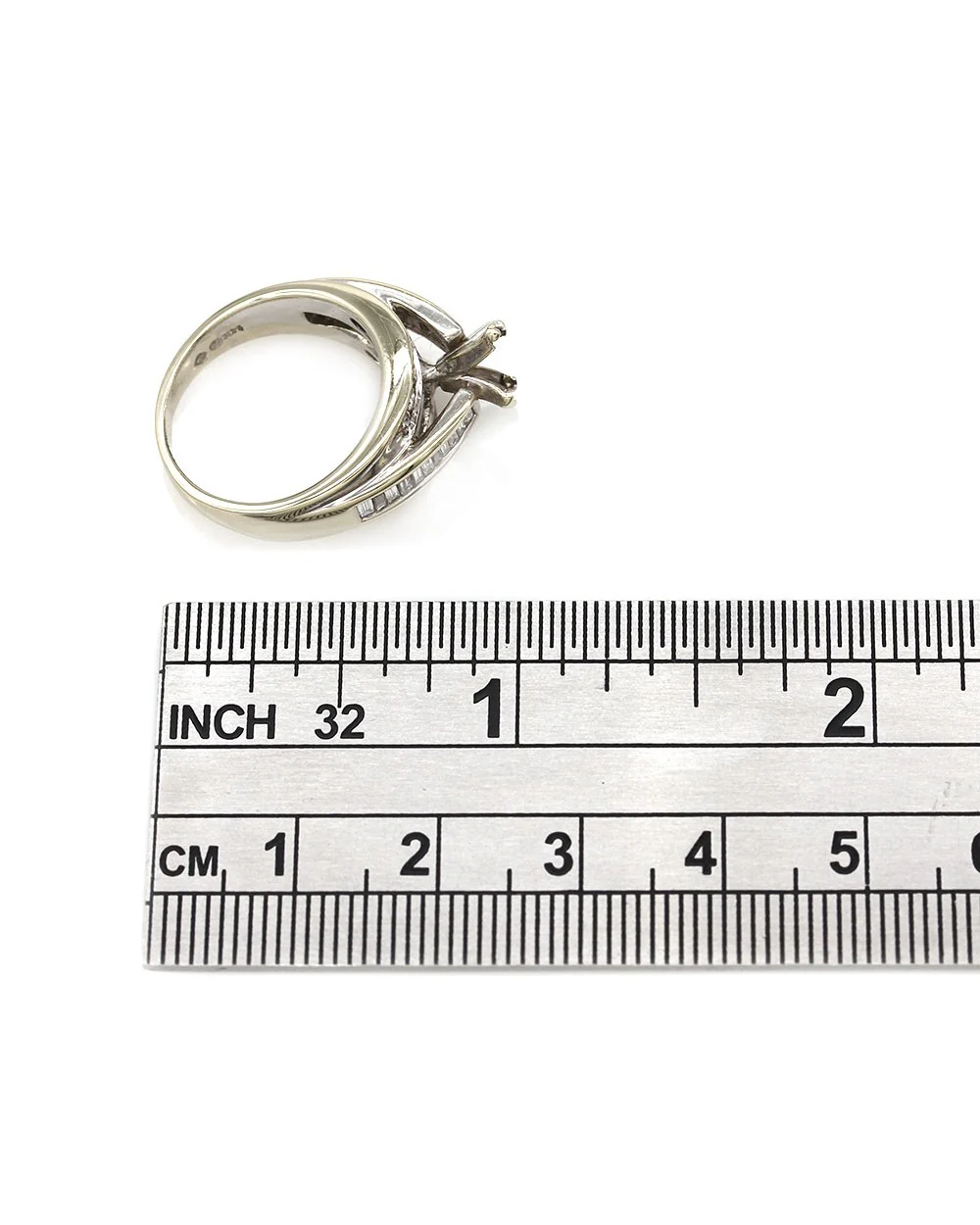 Diamond Ring Mounting in Gold - Image 2