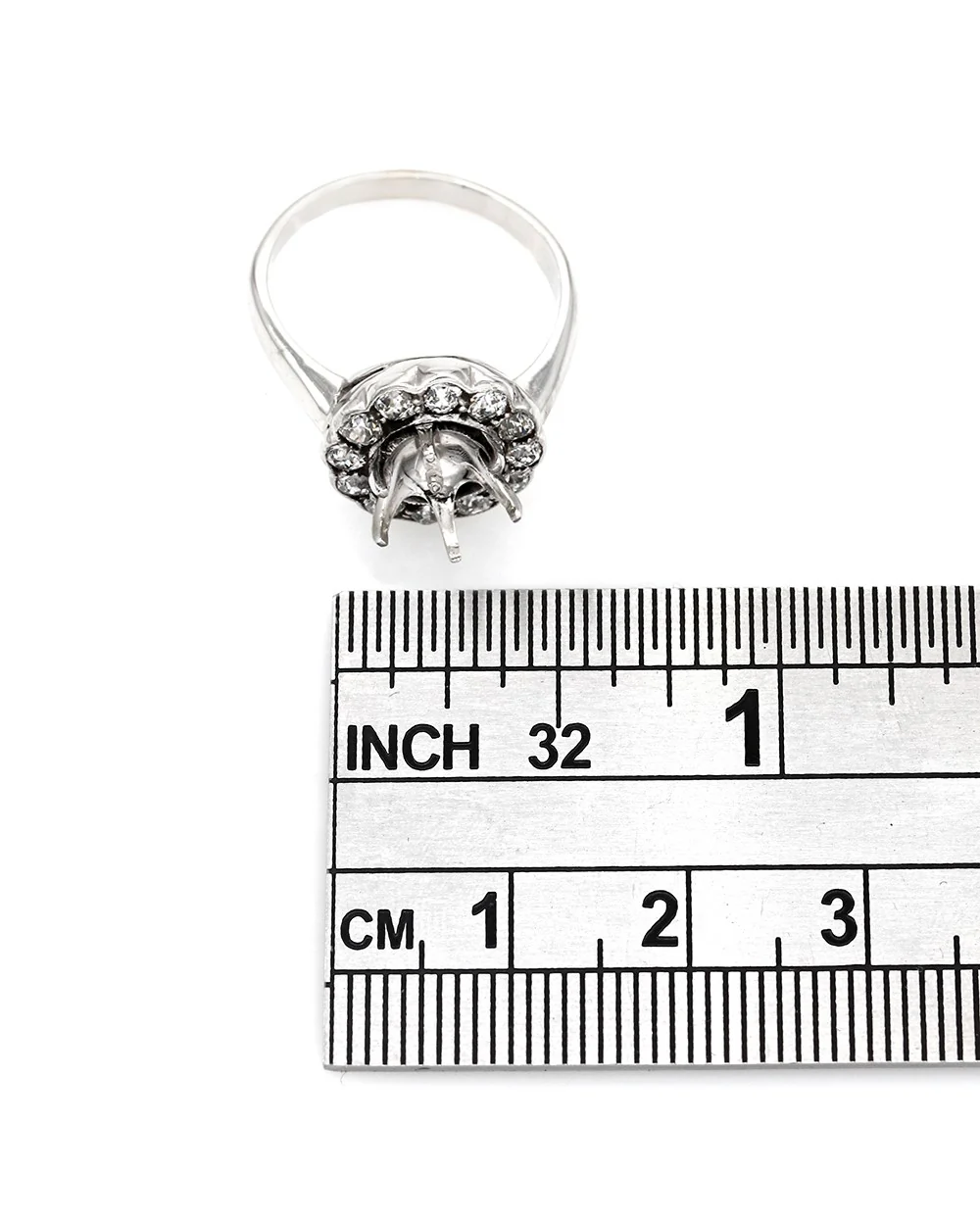 Diamond Ring Mounting in Gold - Image 2