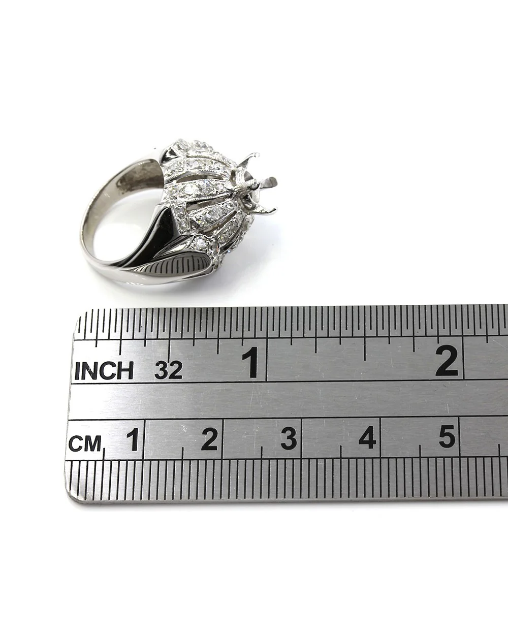 Diamond Ring Mounting in Gold - Image 3