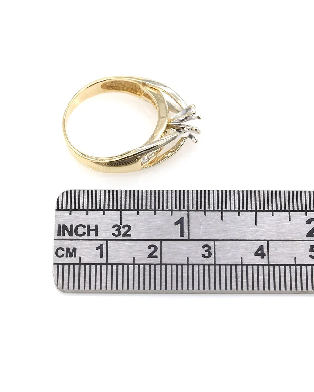 Diamond Ring Mounting in Platinum - Image 3