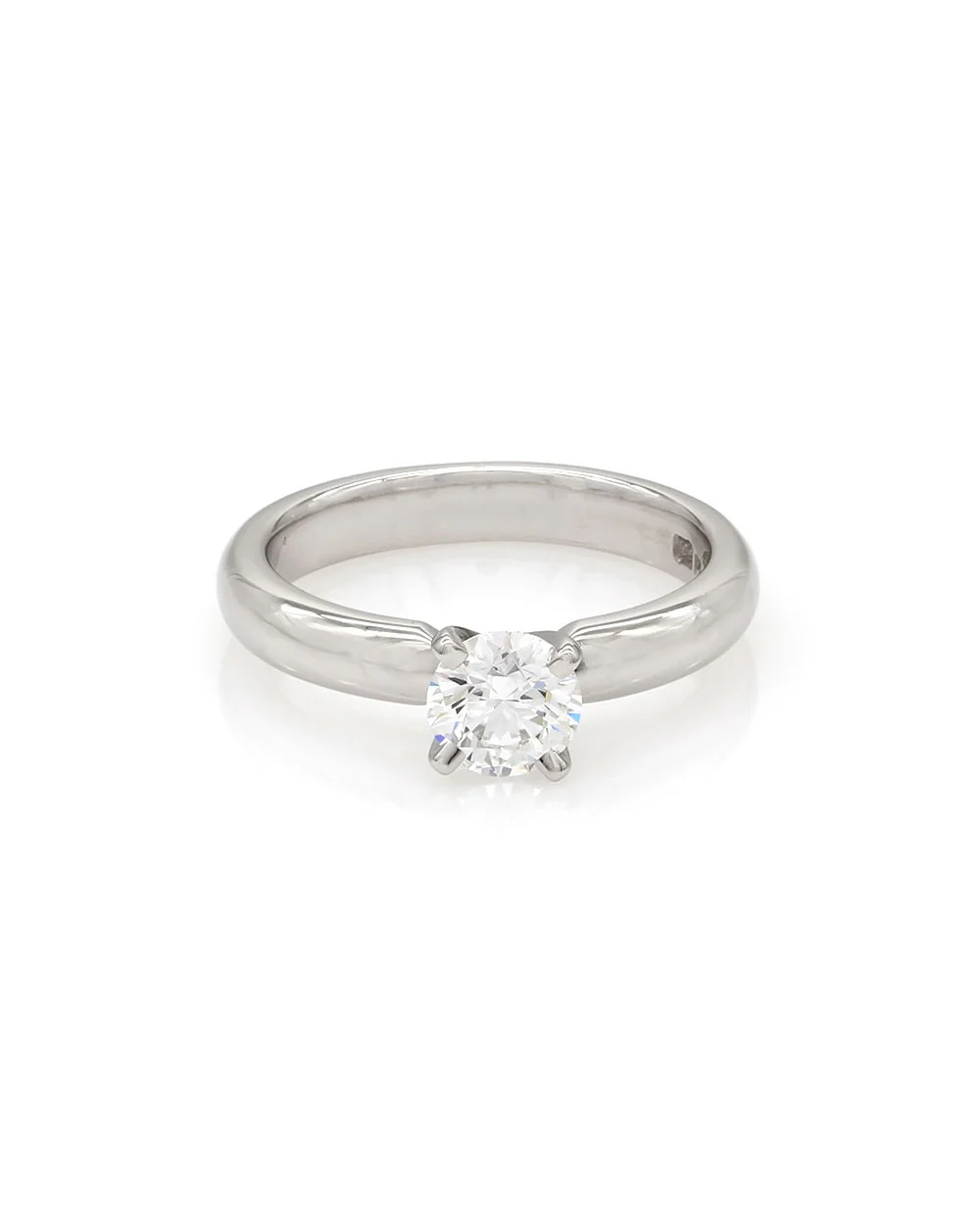 Diamond Solitaire Engagement Ring in Platinum - Image 2