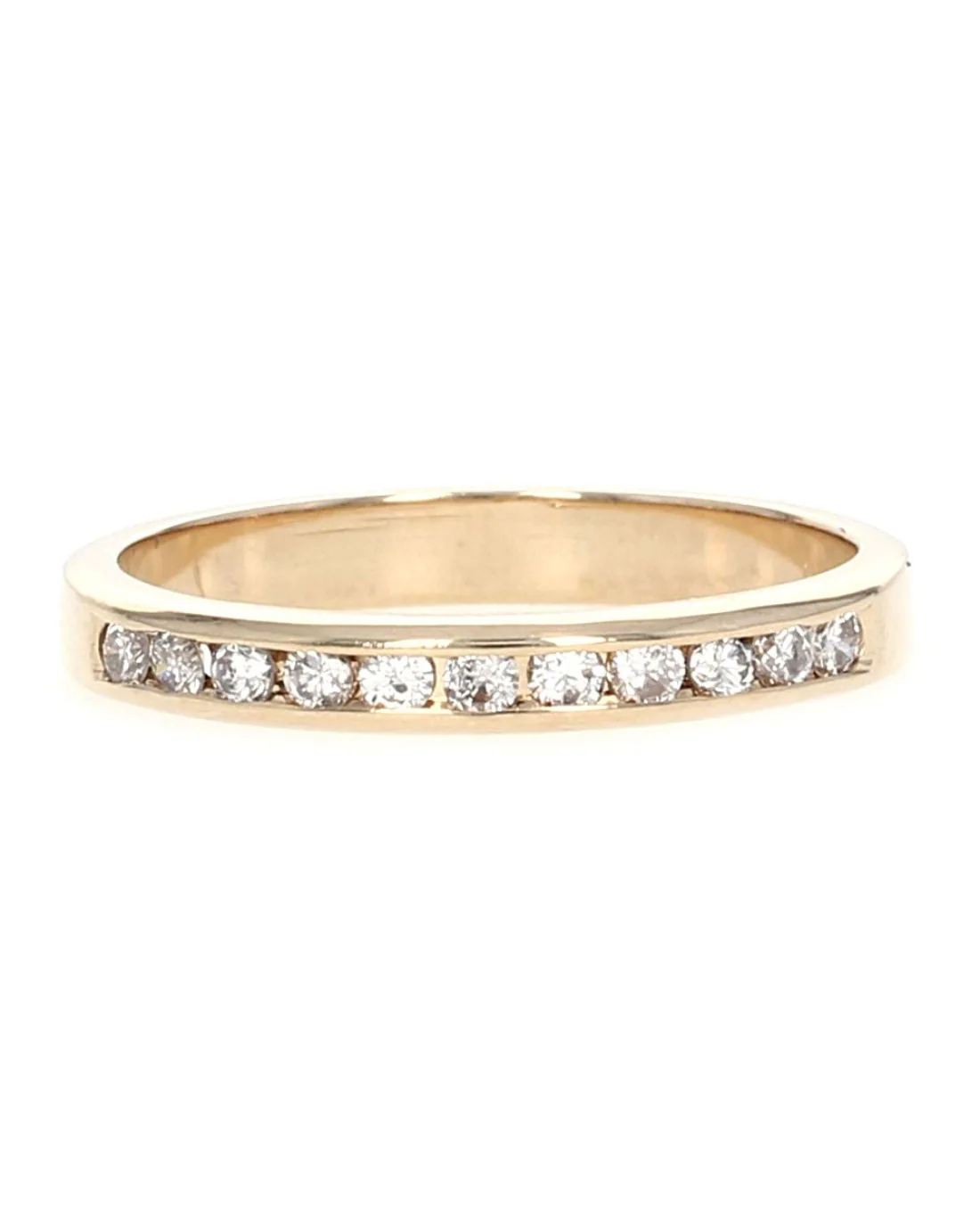 Diamond Thin Band in Gold - Image 2