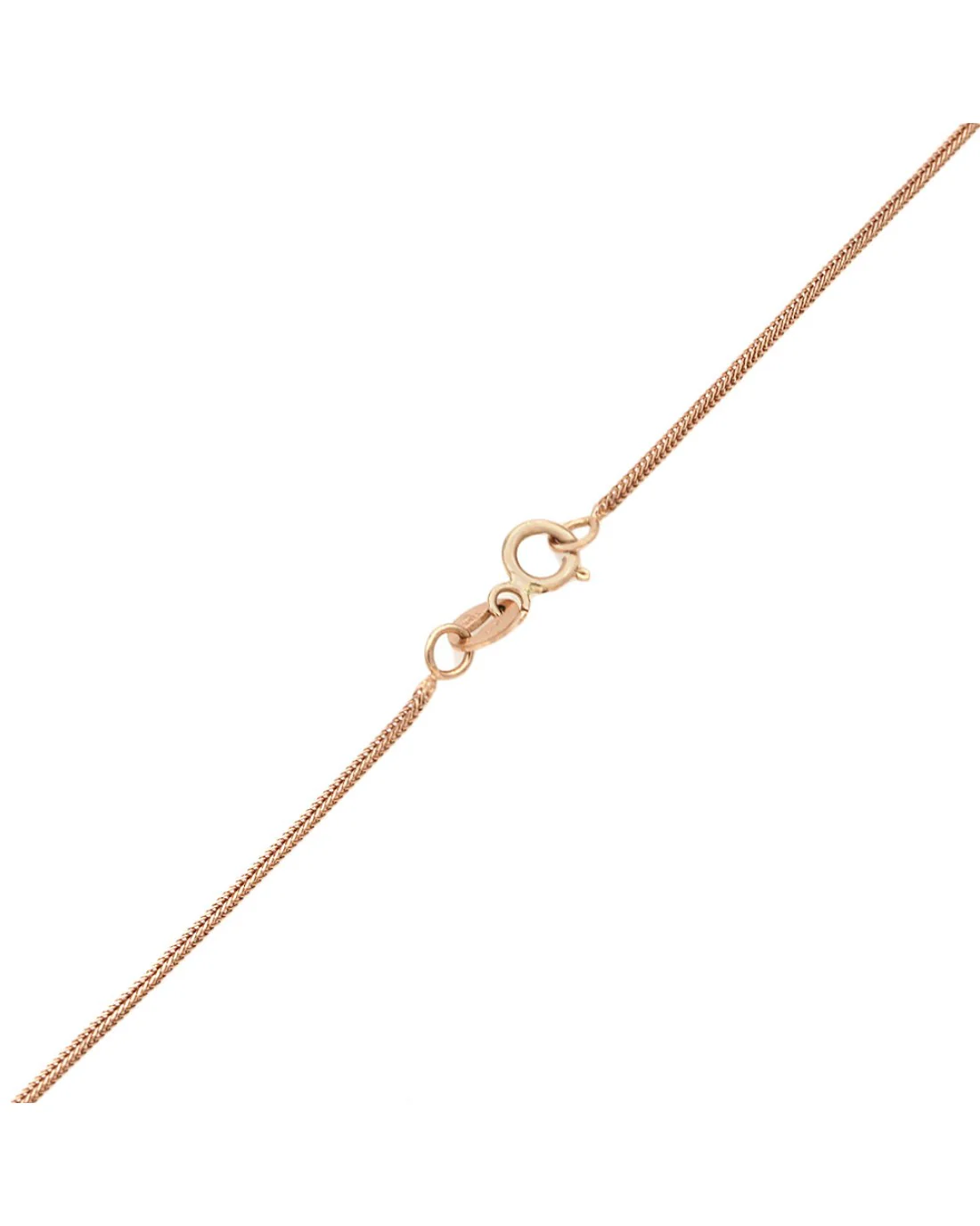 Fancy Oval Morganite and Diamond Halo Enhancer Pendant on Foxtail Chain Necklace - Image 2