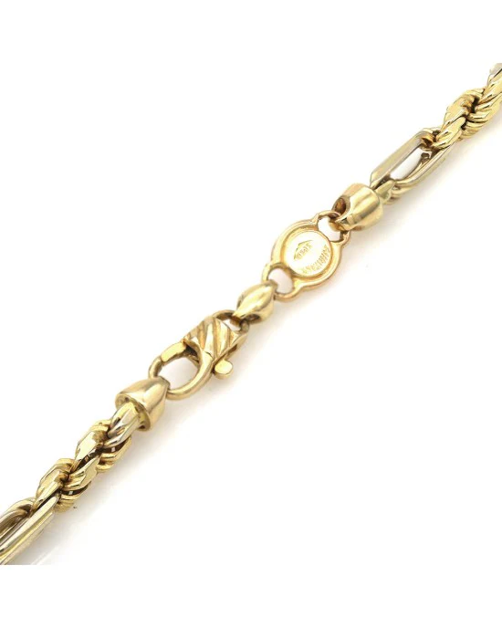 Figarope Chain Necklace in Gold - Image 2