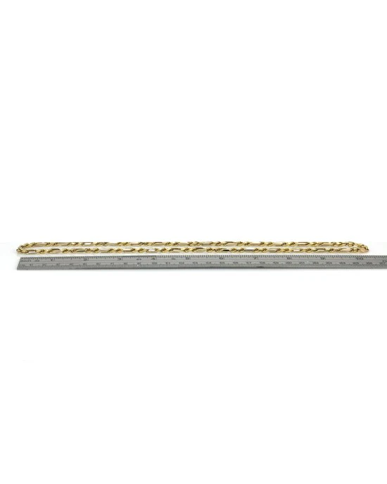 Figarope Chain Necklace in Gold - Image 3