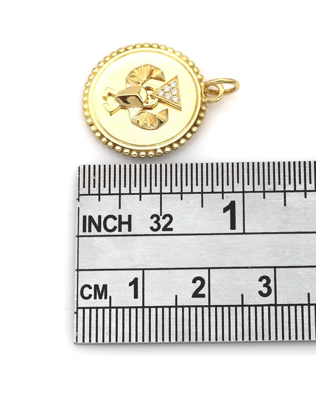 Foundrae Protection Diamond Scarab Medallion - Image 3