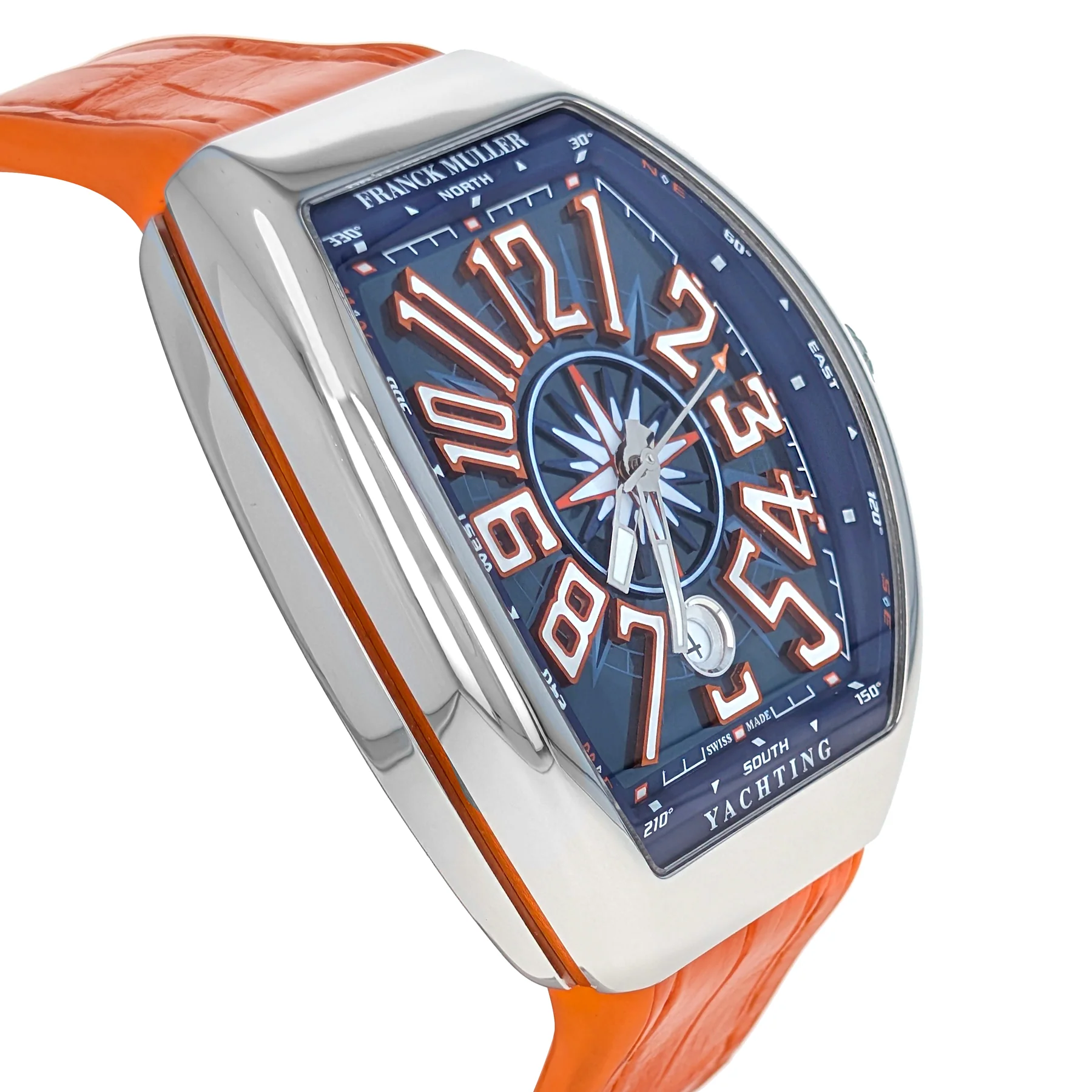 Franck Muller Vanguard Yachting 42.5mm Stainless Steel V43SCYACHTACBL-OR - Image 2