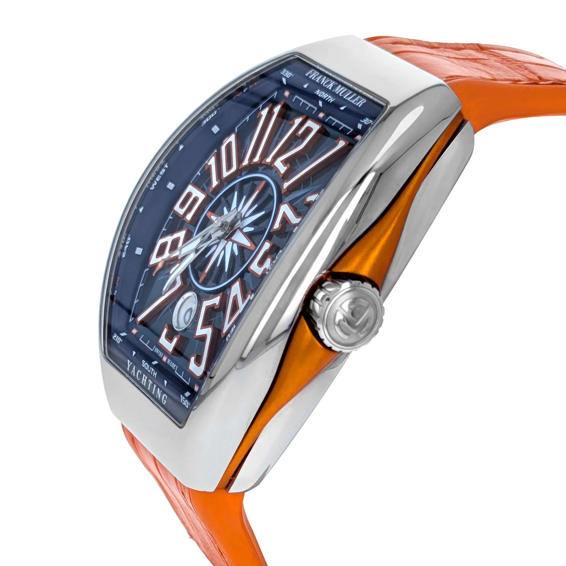 Franck Muller Vanguard Yachting 42.5mm Stainless Steel V43SCYACHTACBL-OR - Image 3